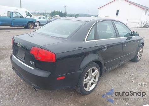 2007 Audi A4 2.0T from USA, damaged, VIN WAUDF78E27A062686
